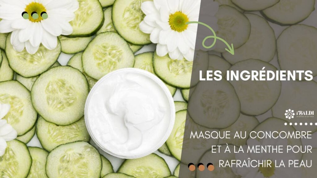 Masque Visage Rafraîchissant au Concombre, Menthe et Yaourt