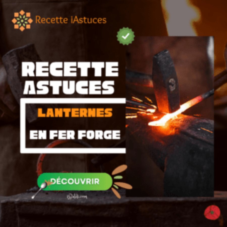 L’Art Traditionnel: Fabrication des Lanternes en Fer Forgé