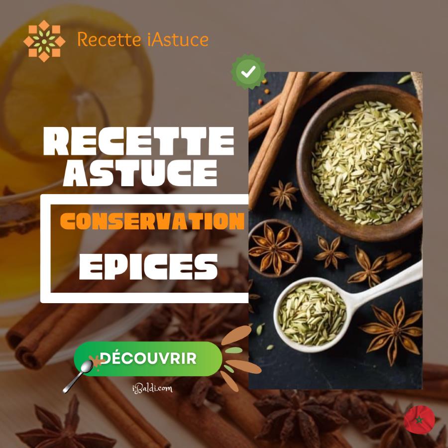 Astuce de Conservation des Herbes Aromatiques et Épices
