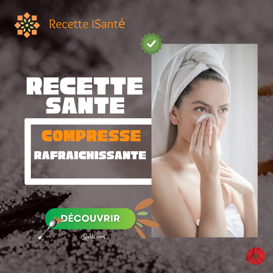 Compresse Rafraîchissante à l&rsquo;Eau de Fleur d&rsquo;Oranger