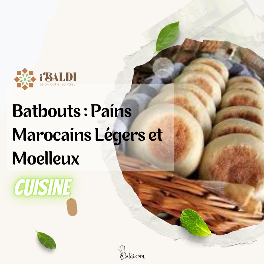 Batbouts : Pains Marocains Légers et Moelleux