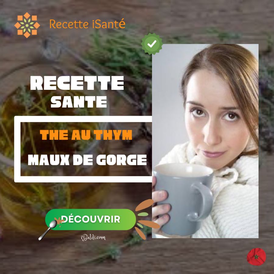 Thé au thym pour apaiser les maux de gorge