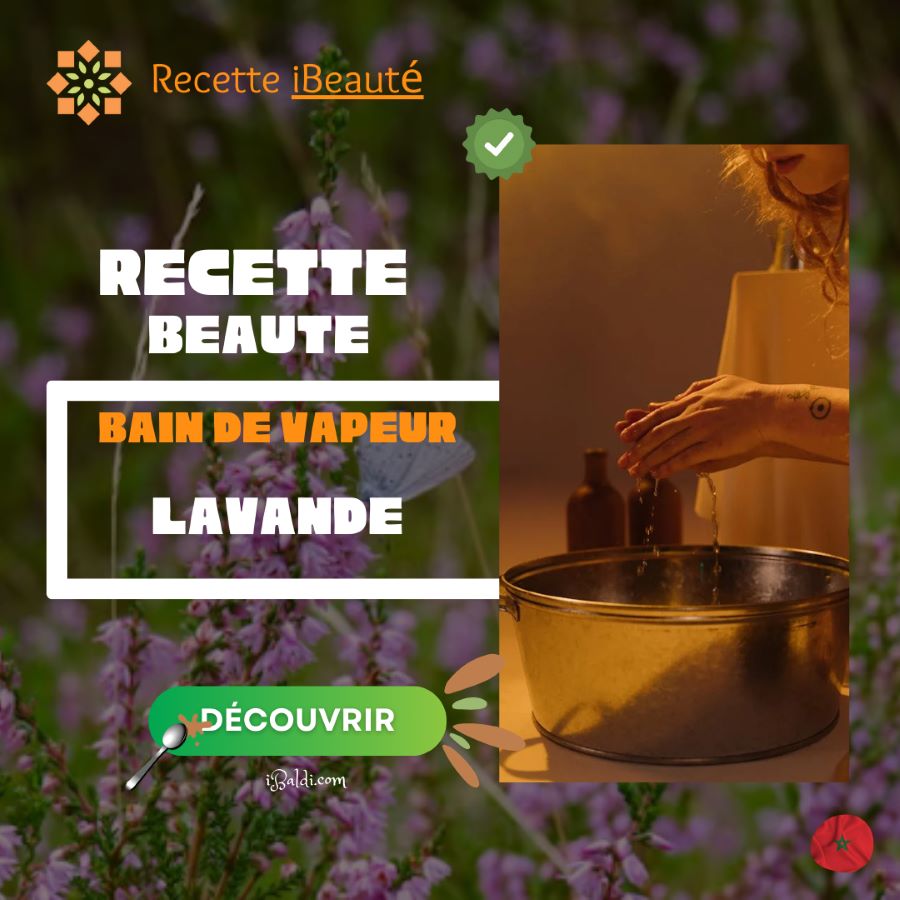 Bain de Vapeur Facial à la Lavande et à la Menthe