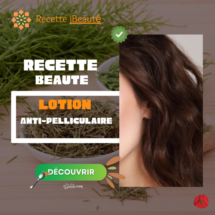 Lotion Anti-Pelliculaire au Thym et au Vinaigre de Pomme