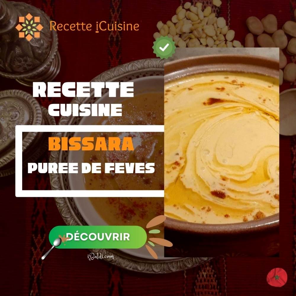 Bissara : Purée de Fèves à l’Huile d’Olive et au Cumin
