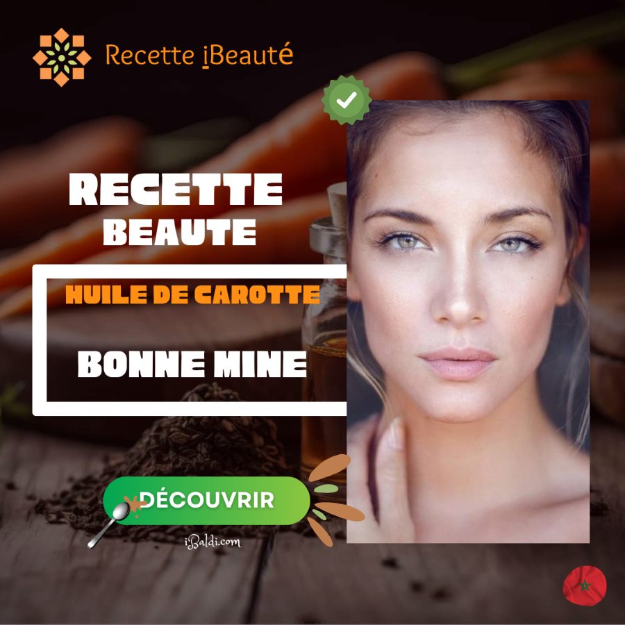 Huile de carotte : éclat et bonne mine naturels