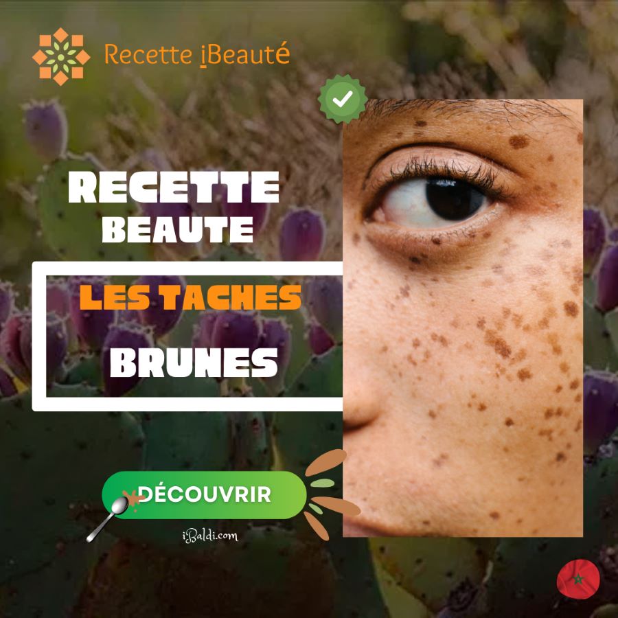 Huile de figue de barbarie et jus de citron pour les taches brunes