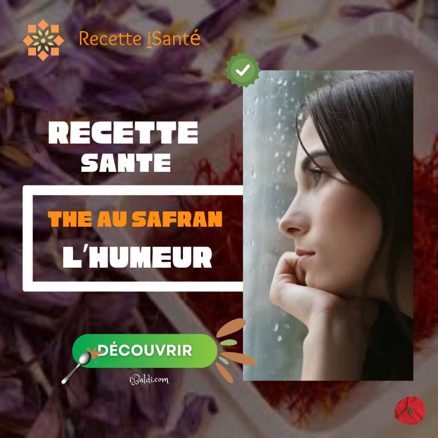Thé au safran pour la dépression