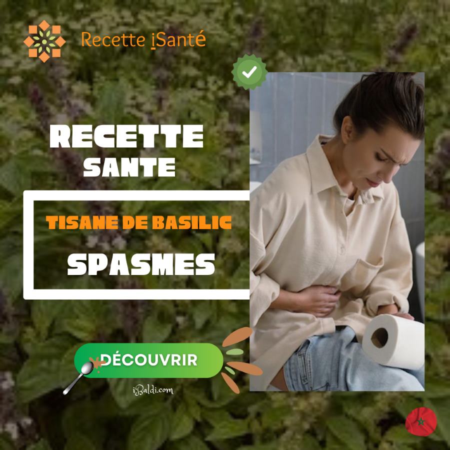 Tisane de basilic pour les spasmes intestinaux