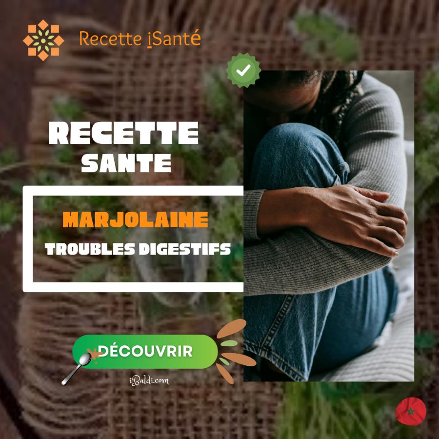 Tisane de marjolaine pour les troubles digestifs