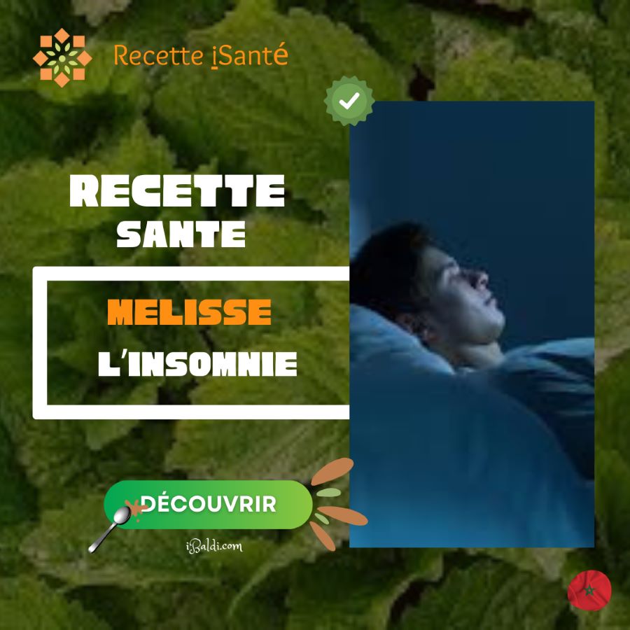 Tisane de mélisse pour l’insomnie