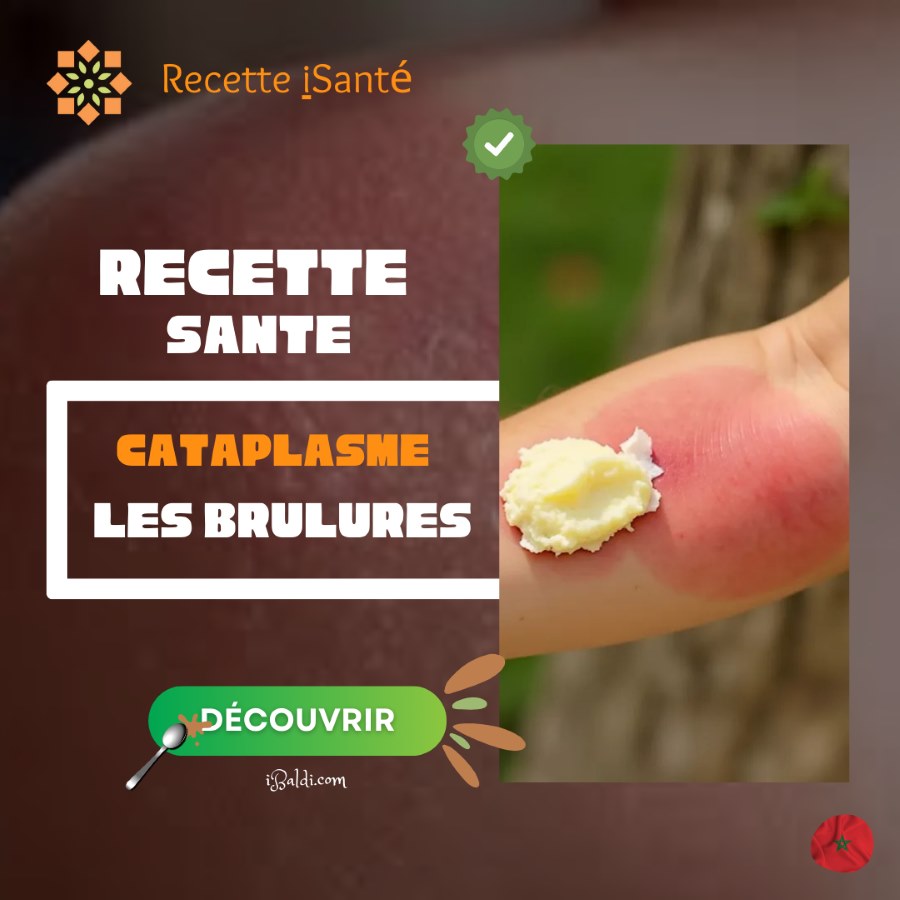 Cataplasme de pomme de terre pour les brûlures
