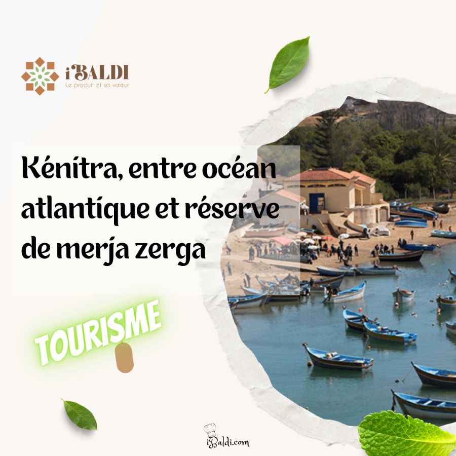 Kénitra, entre océan atlantique et réserve de merja zerga
