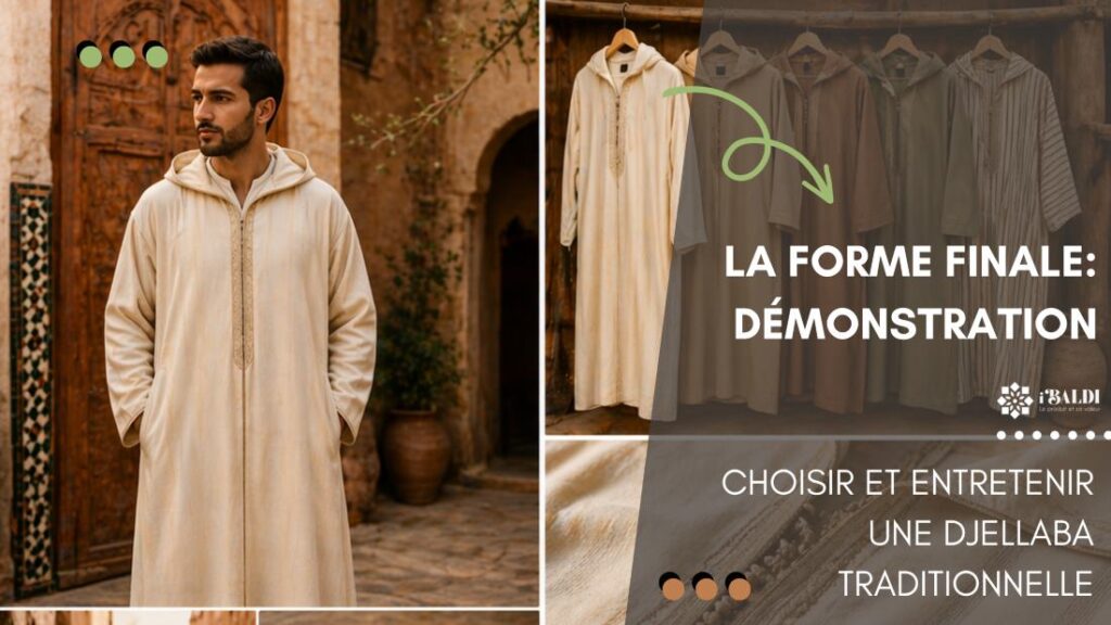 Choisir et entretenir une djellaba traditionnelle