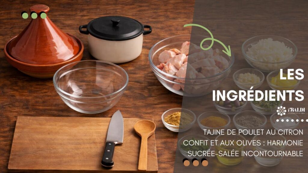 Tajine de poulet au citron confit et aux olives : harmonie sucrée-salée incontournable