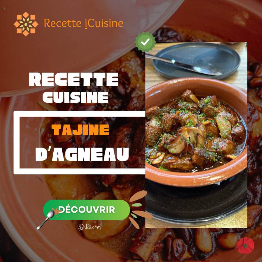 Tajine d’agneau aux figues séchées : alliance sucrée et fondante