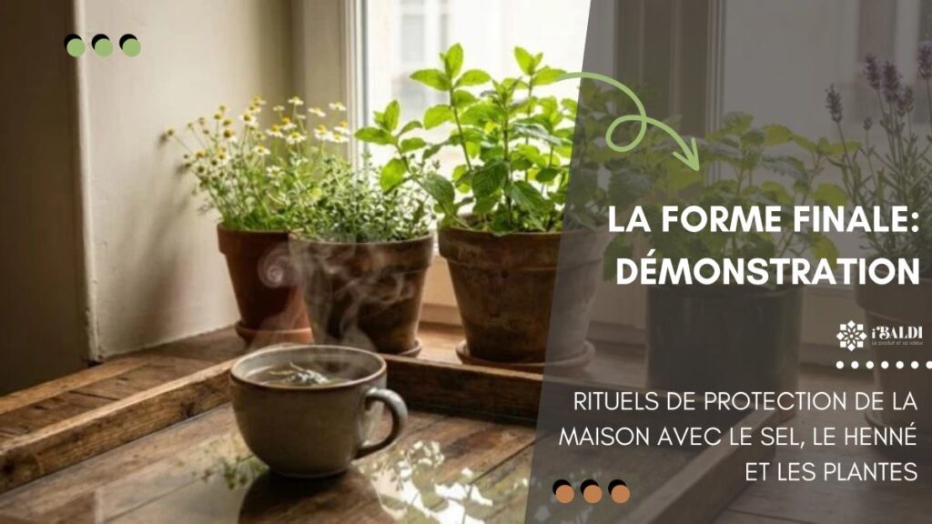 Rituels de protection de la maison avec le sel, le henné et les plantes