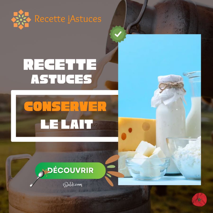 Techniques traditionnelles pour conserver le lait et produits laitiers
