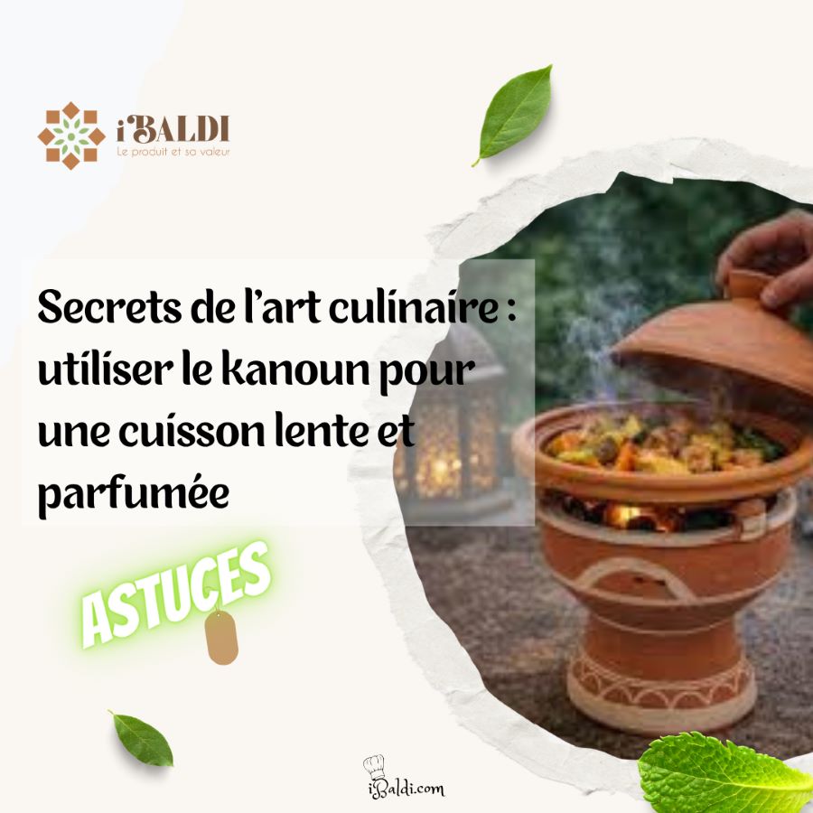 Secrets de l’art culinaire : utiliser le kanoun pour une cuisson lente et parfumée
