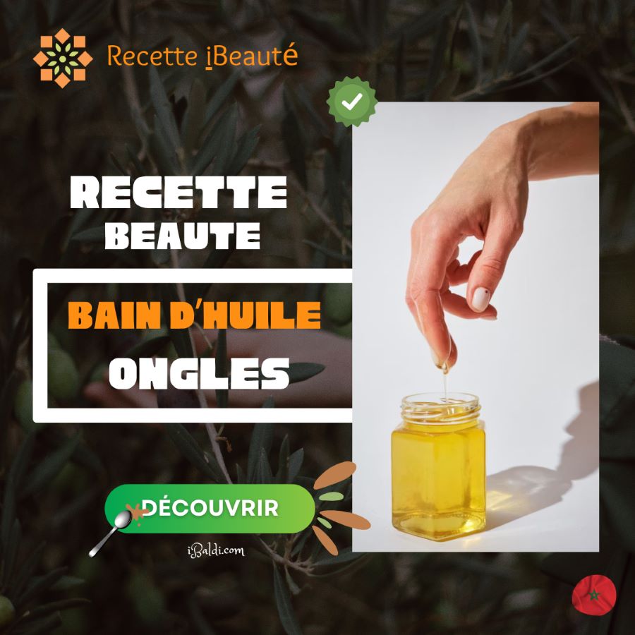 Bain d’huile d’olive pour ongles cassants