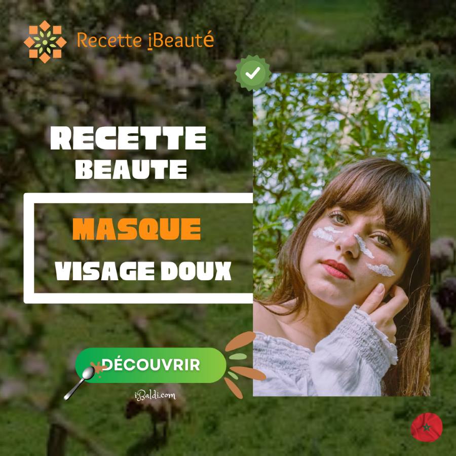 Masque au yaourt de chèvre et miel de montagne pour un visage doux et lumineux