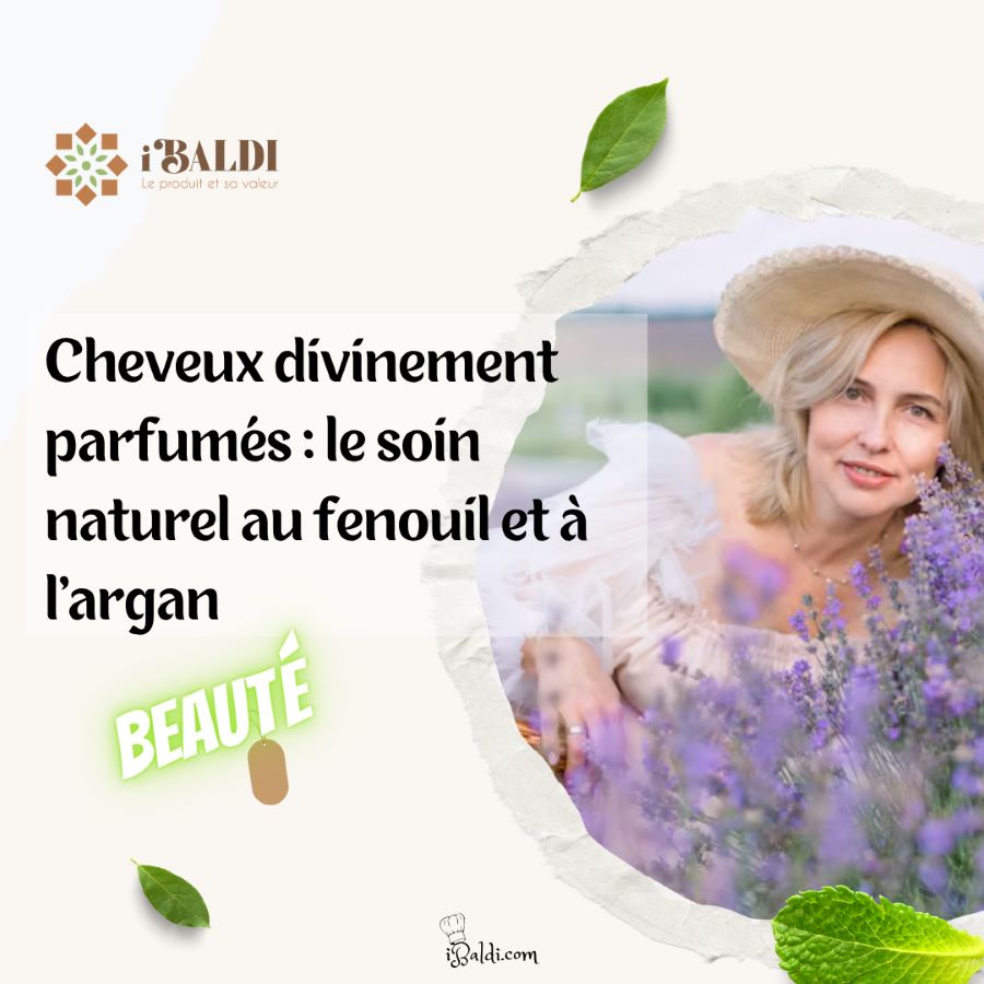 Cheveux divinement parfumés : le soin naturel au fenouil et à l’argan