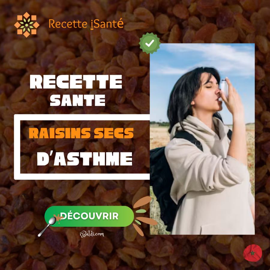 Sirop de raisins secs en cas d’asthme : ce qu’il peut apporter et la précaution à connaître
