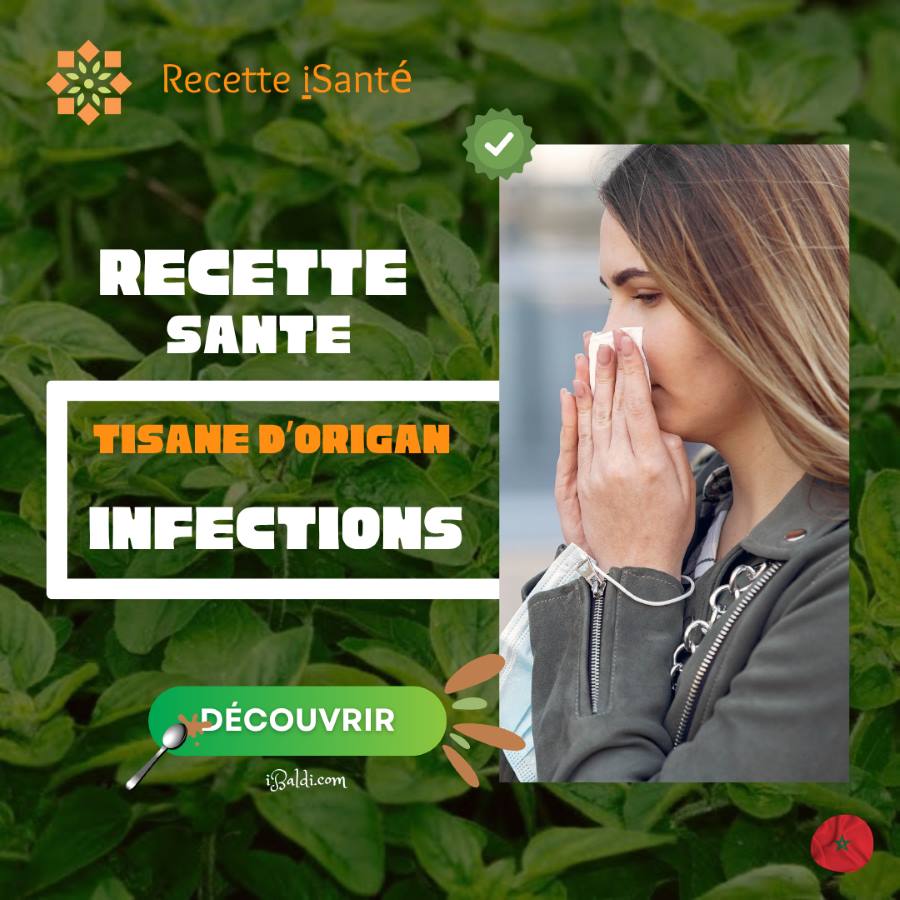 Tisane d’origan en cas d’infections respiratoires, urinaires ou digestives