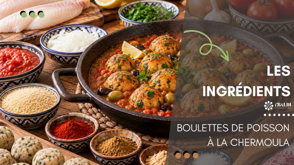 Boulettes de poisson à la chermoula