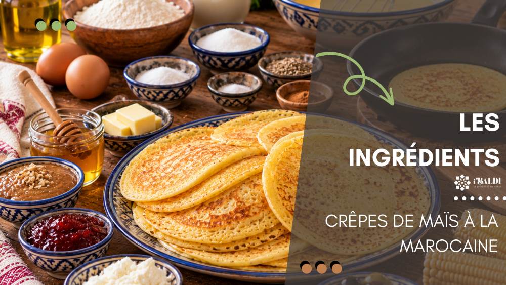 Crêpes de maïs à la marocaine