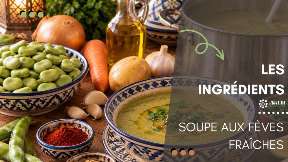 Soupe aux fèves fraîches