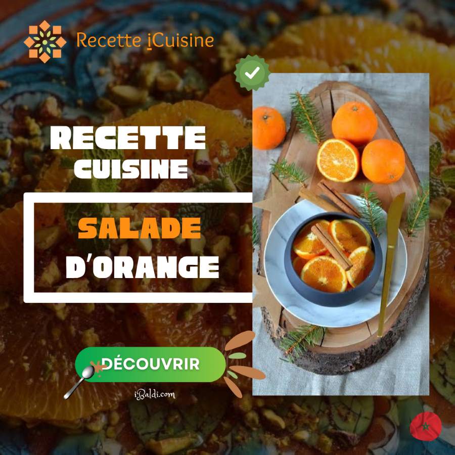 Salade d’orange à la cannelle