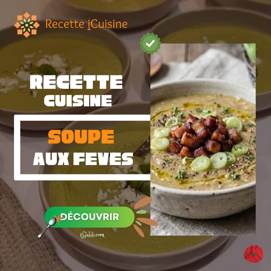 Soupe aux fèves fraîches
