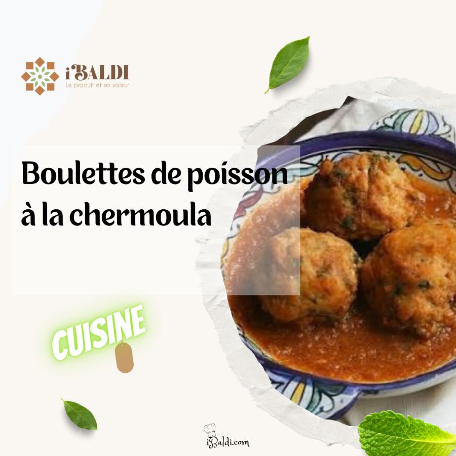 Boulettes de poisson à la chermoula