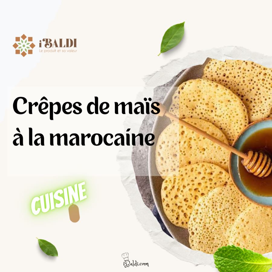Crêpes de maïs à la marocaine