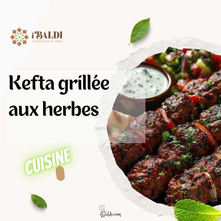 Kefta grillée aux herbes